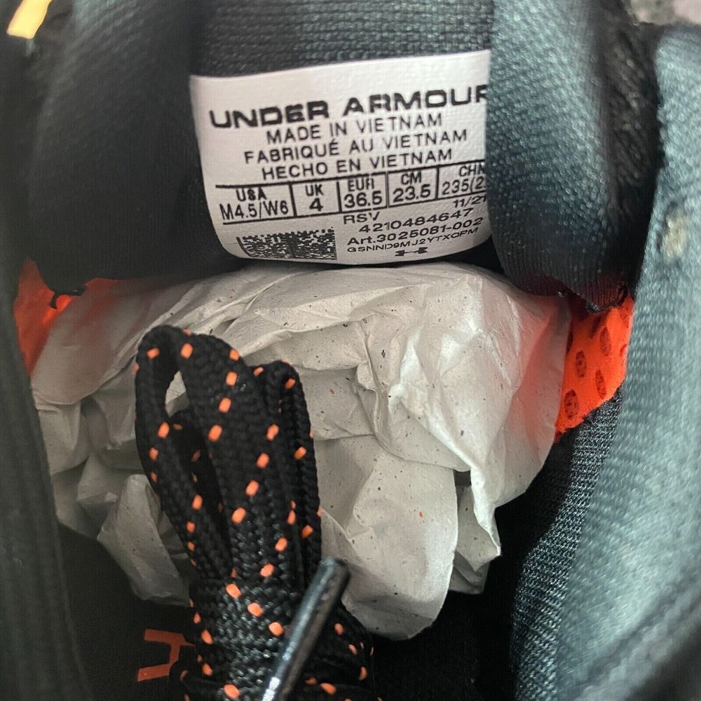 Under Armour Fitness Men's UA Project Rock BSR 2 Training Shoes Sz W 6 M 4.5 - Picture 3 of 8